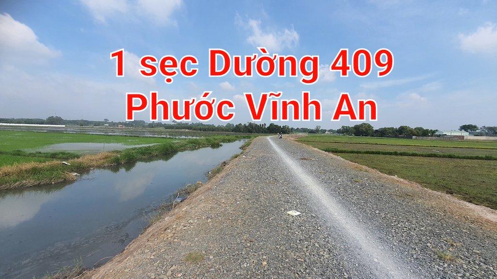 Ảnh nhà đất Chỉ 1tr5/m2 cho gần 5000mm2 đất lập vườn xã Phước Vĩnh An Củ Chi giáp mương lớn, đường thông xe tải gần TL2, TL8