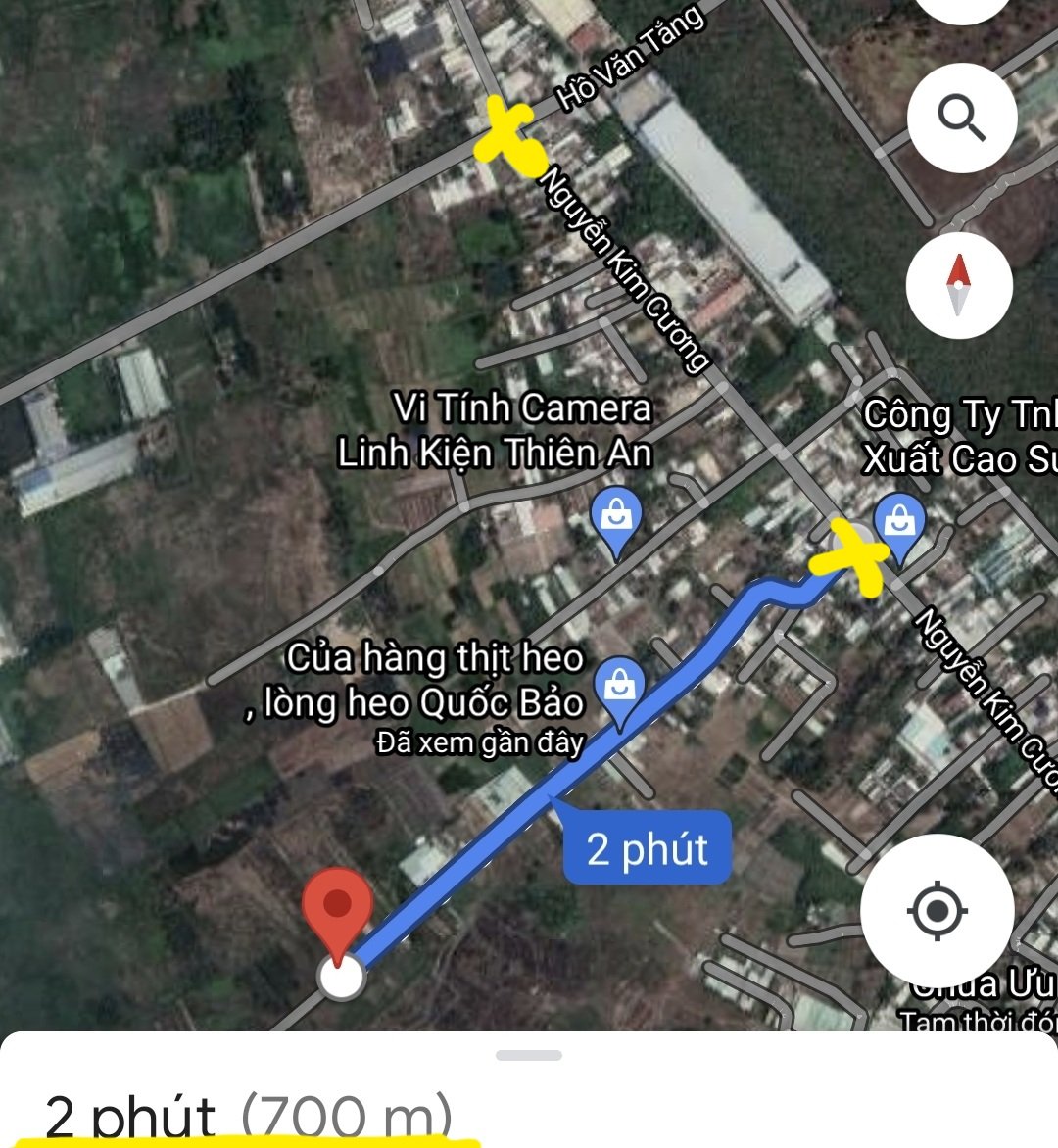Ảnh nhà đất Đất Vườn Củ Chi xã Tân Thạnh Đông 600m2 11x53m đường lớn xe tải chạy gần KDC
